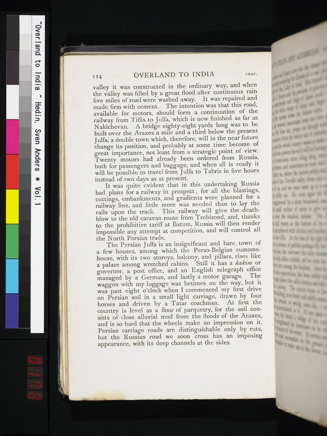 Overland to India : vol.1 / 178 ページ（カラー画像）