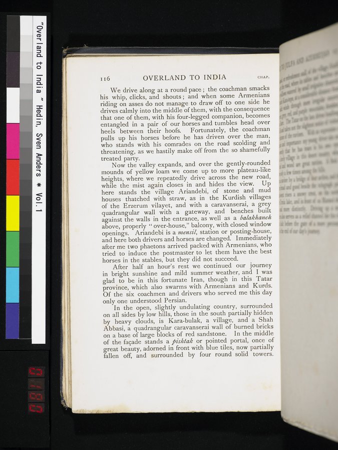 Overland to India : vol.1 / 180 ページ（カラー画像）