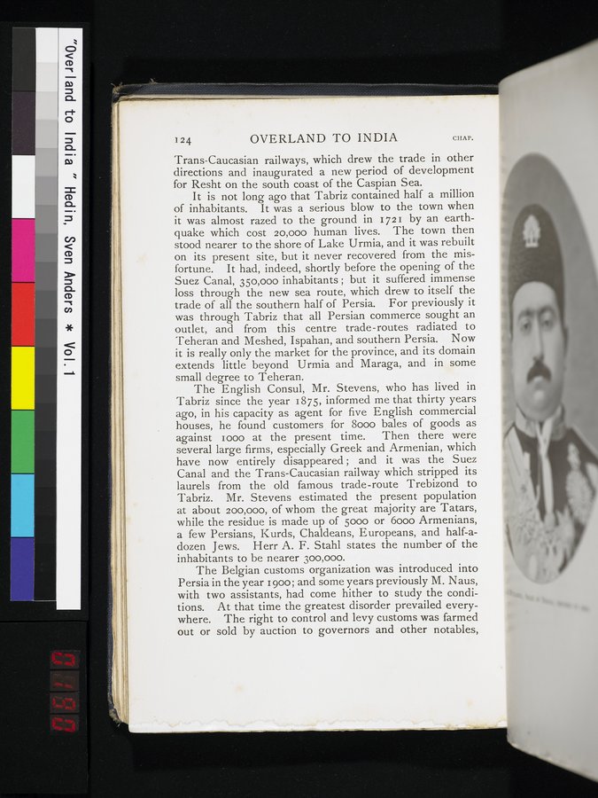 Overland to India : vol.1 / 190 ページ（カラー画像）