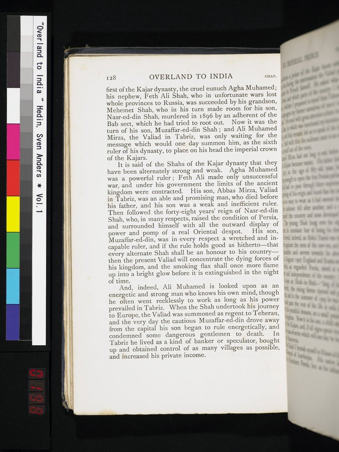 Overland to India : vol.1 / 198 ページ（カラー画像）