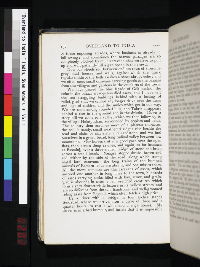 Overland to India : vol.1 / 202 ページ（カラー画像）