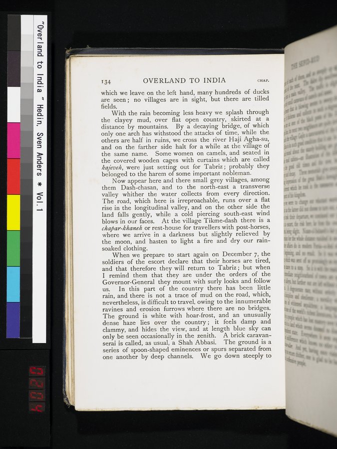 Overland to India : vol.1 / 204 ページ（カラー画像）