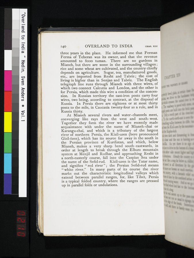 Overland to India : vol.1 / 210 ページ（カラー画像）