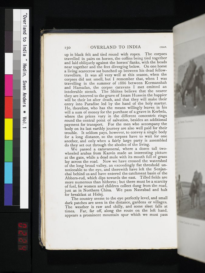 Overland to India : vol.1 / 224 ページ（カラー画像）