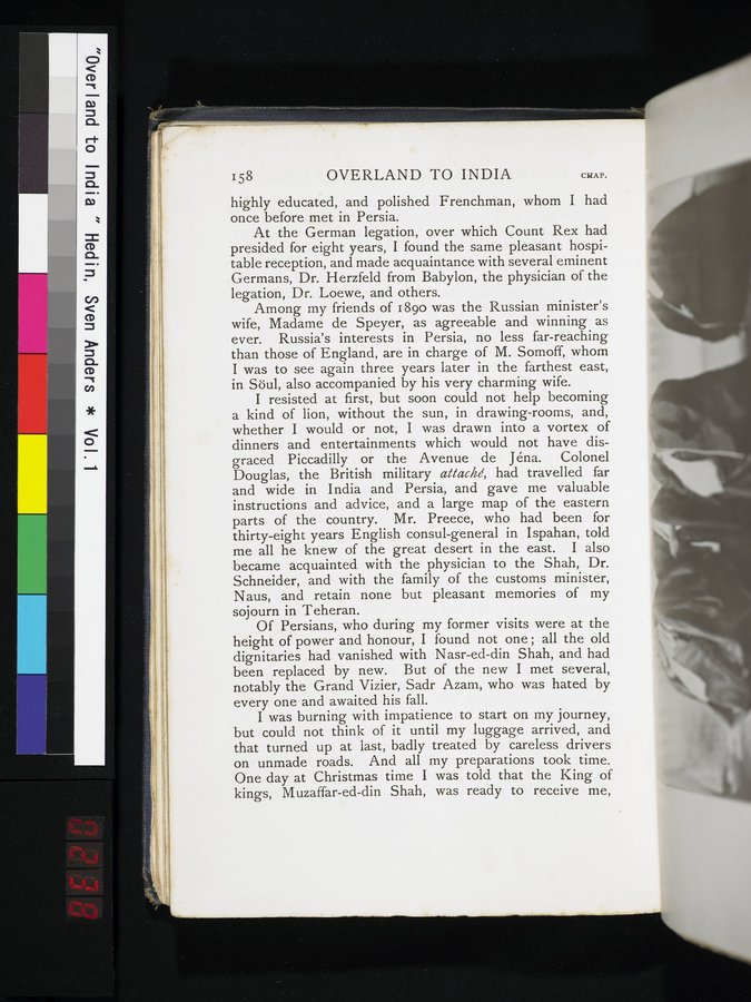 Overland to India : vol.1 / 238 ページ（カラー画像）
