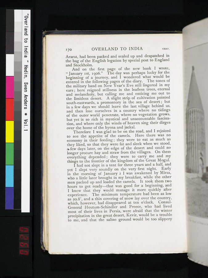 Overland to India : vol.1 / 260 ページ（カラー画像）