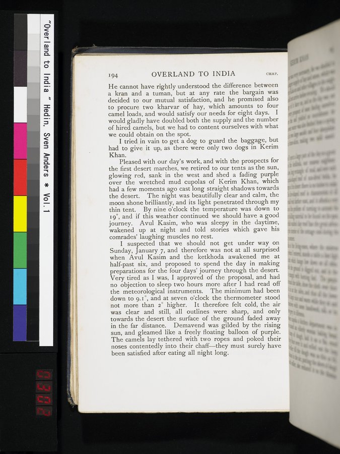 Overland to India : vol.1 / 302 ページ（カラー画像）