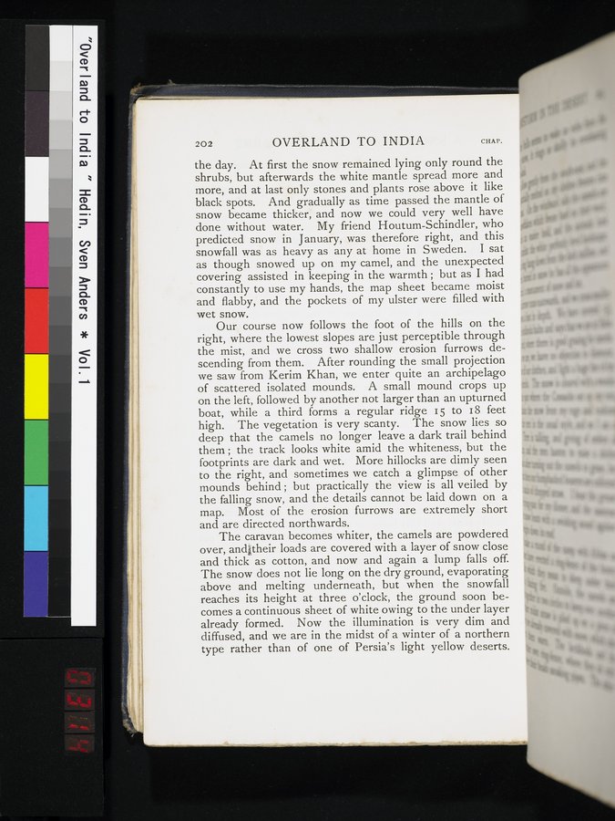 Overland to India : vol.1 / 314 ページ（カラー画像）