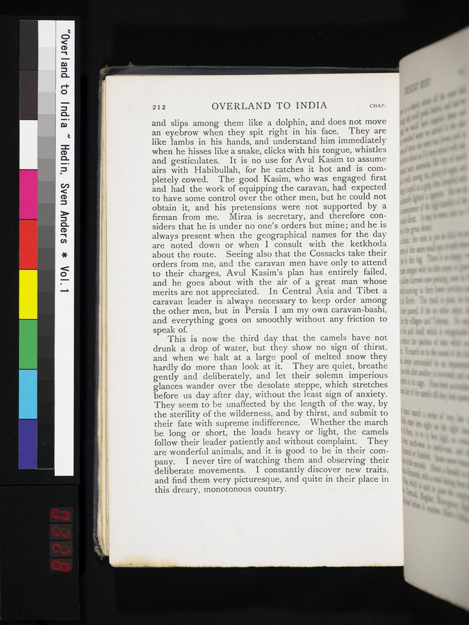 Overland to India : vol.1 / 328 ページ（カラー画像）