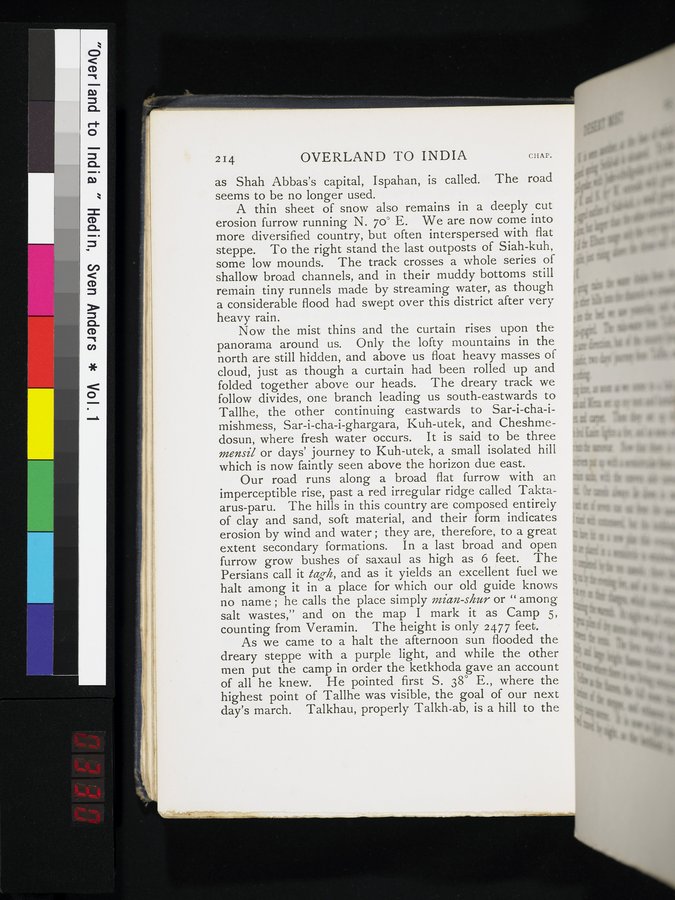 Overland to India : vol.1 / 330 ページ（カラー画像）