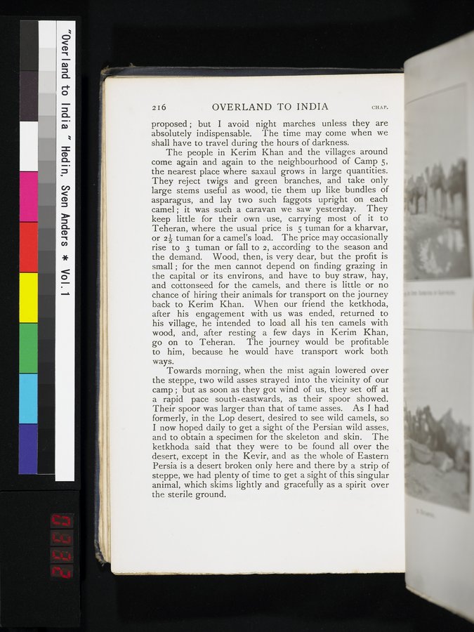 Overland to India : vol.1 / 332 ページ（カラー画像）