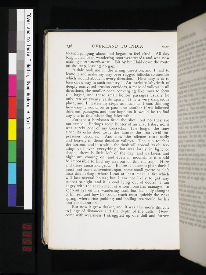 Overland to India : vol.1 / 358 ページ（カラー画像）