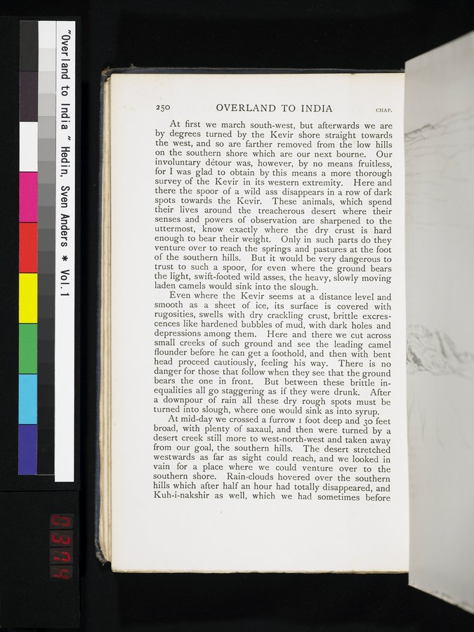 Overland to India : vol.1 / 374 ページ（カラー画像）