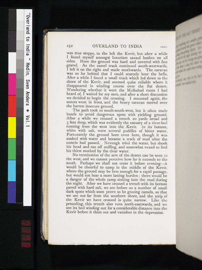Overland to India : vol.1 / 378 ページ（カラー画像）
