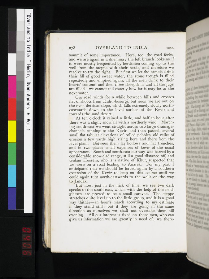 Overland to India : vol.1 / 406 ページ（カラー画像）