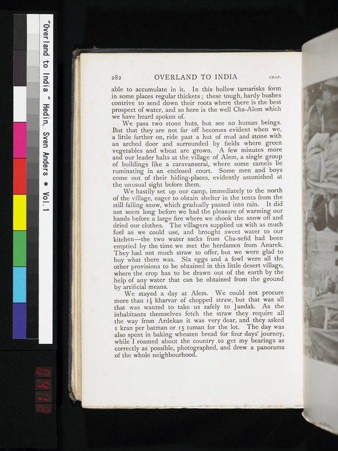 Overland to India : vol.1 / 412 ページ（カラー画像）