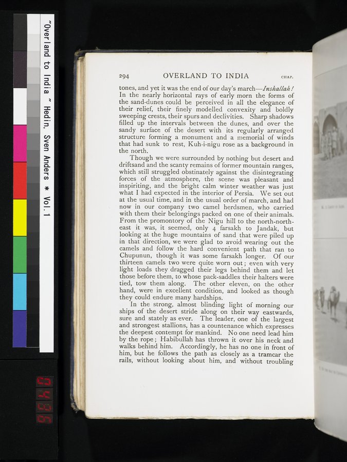 Overland to India : vol.1 / 436 ページ（カラー画像）