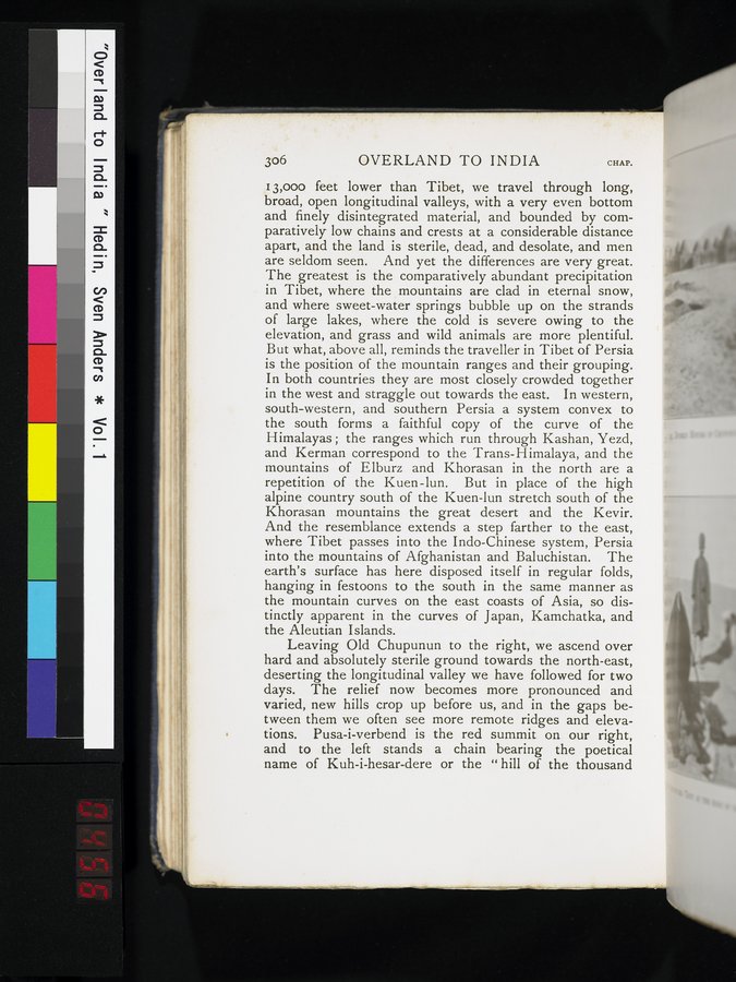 Overland to India : vol.1 / 456 ページ（カラー画像）
