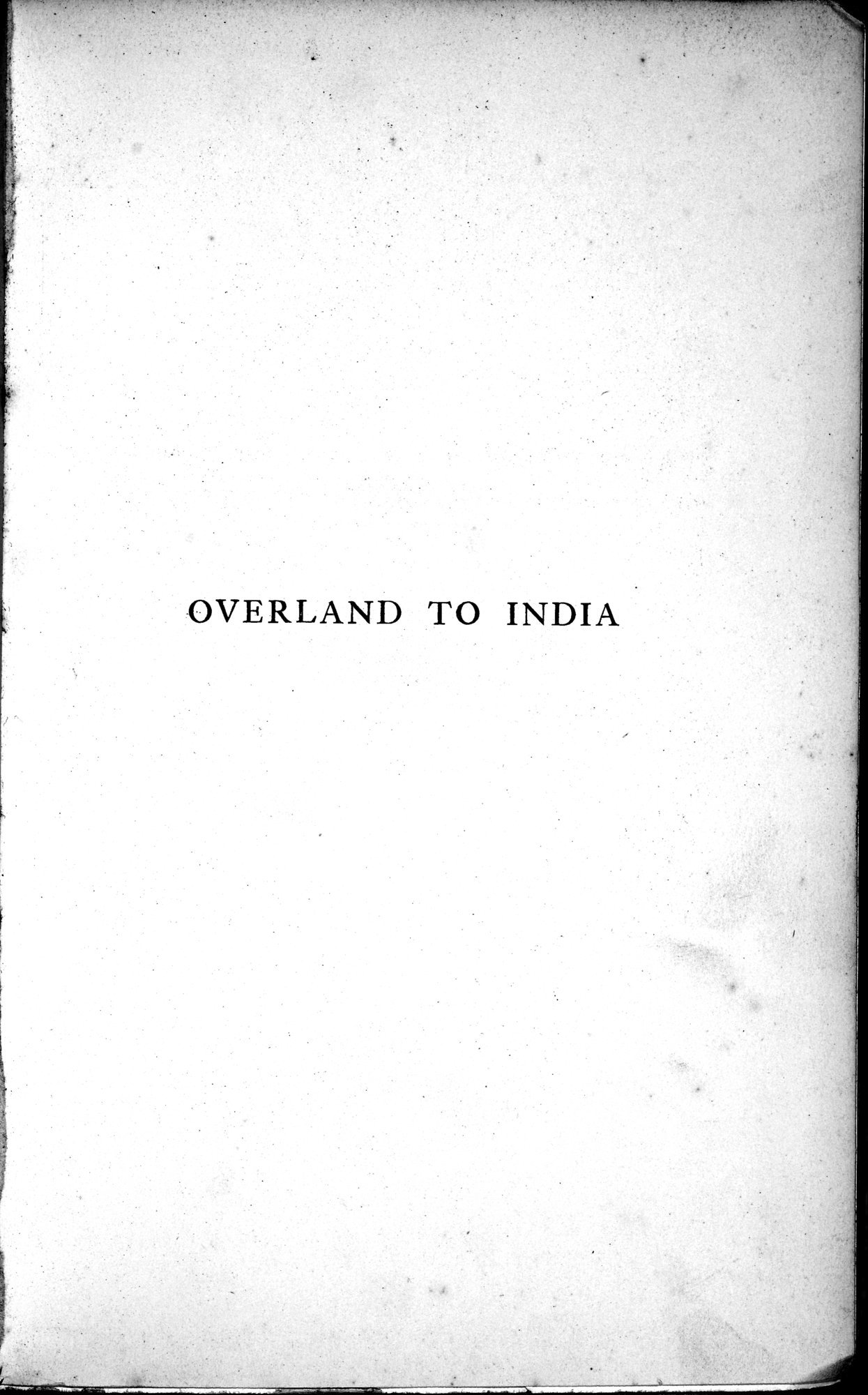 Overland to India : vol.1 / Page 5 (Grayscale High Resolution Image)