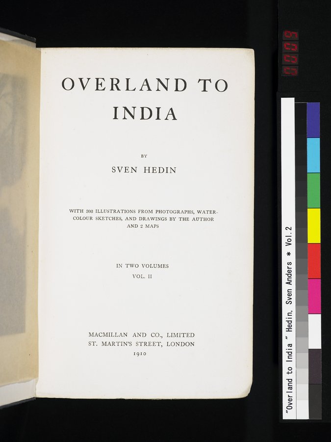 Overland to India : vol.2 / Page 9 (Color Image)