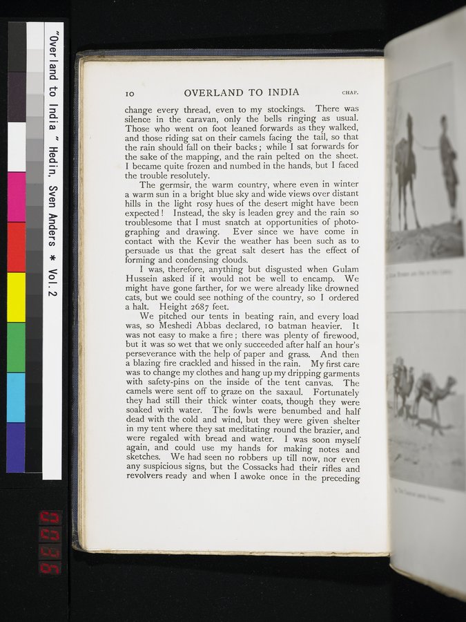 Overland to India : vol.2 / 36 ページ（カラー画像）