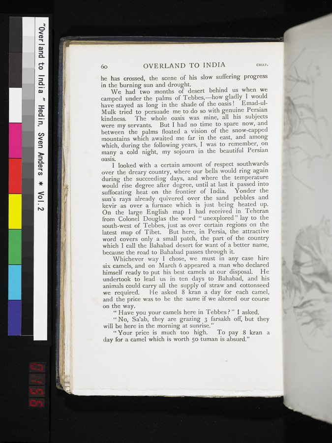 Overland to India : vol.2 / 156 ページ（カラー画像）