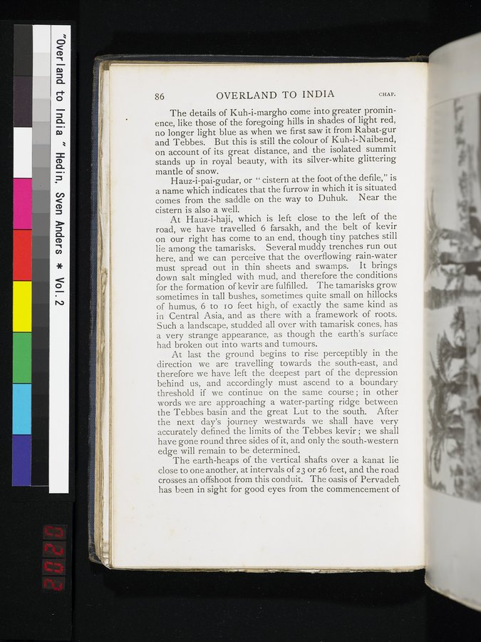 Overland to India : vol.2 / 202 ページ（カラー画像）
