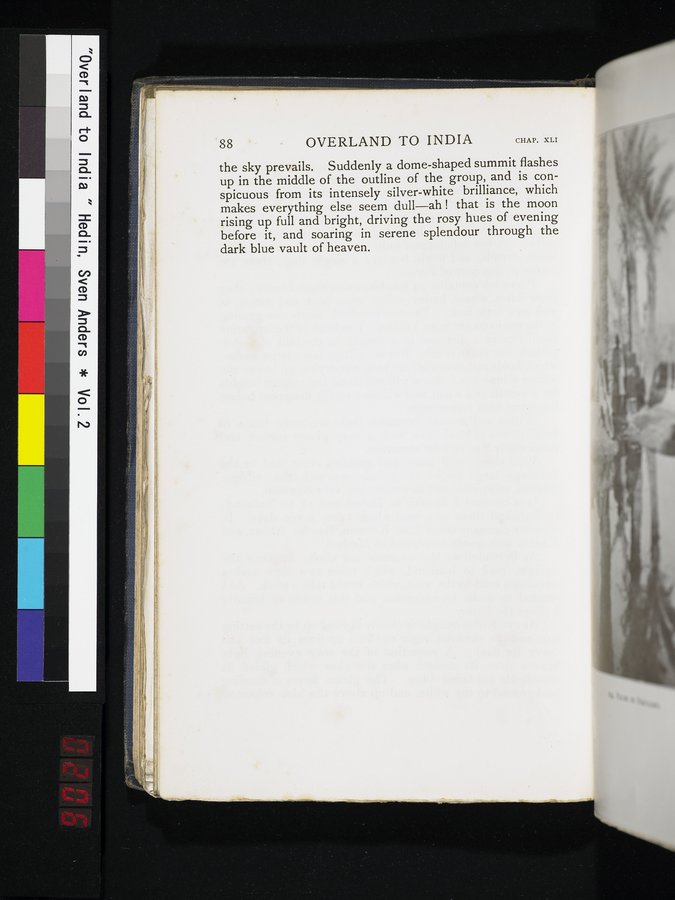 Overland to India : vol.2 / 206 ページ（カラー画像）
