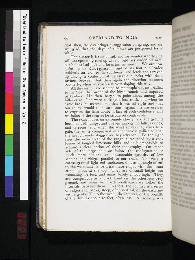 Overland to India : vol.2 / 220 ページ（カラー画像）