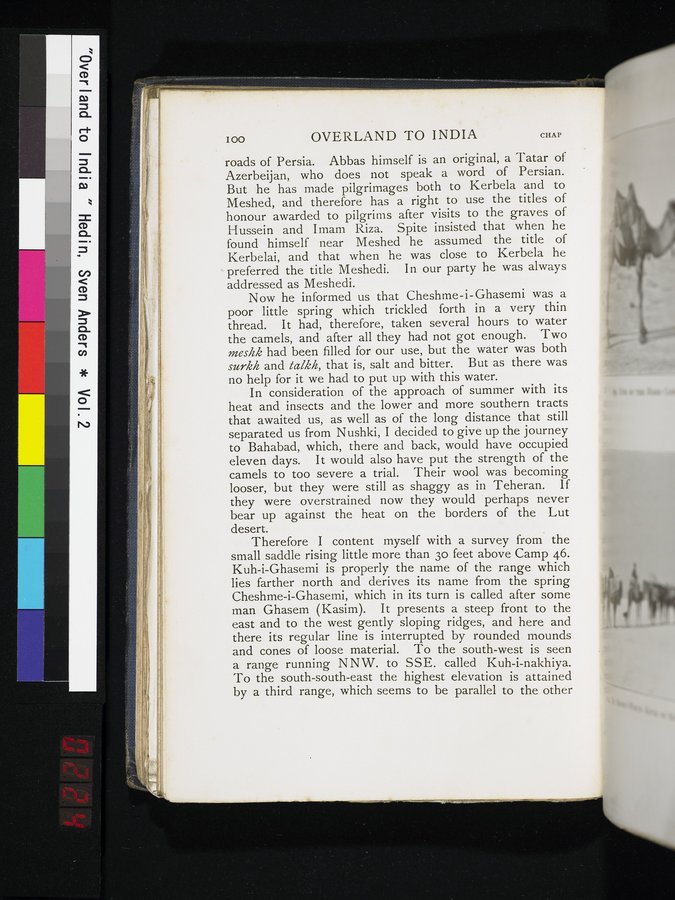 Overland to India : vol.2 / 224 ページ（カラー画像）