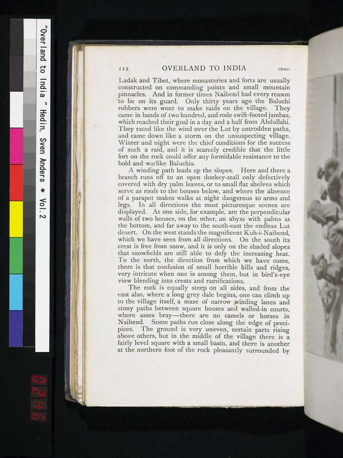 Overland to India : vol.2 / 246 ページ（カラー画像）