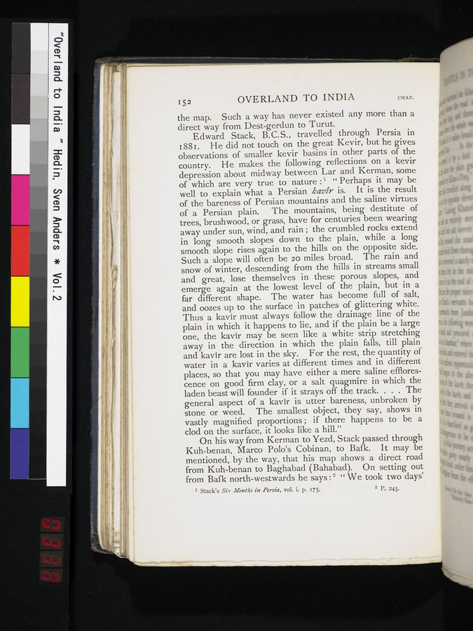 Overland to India : vol.2 / 338 ページ（カラー画像）