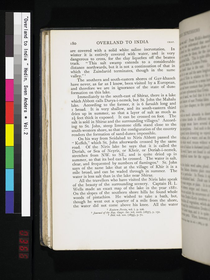 Overland to India : vol.2 / 366 ページ（カラー画像）