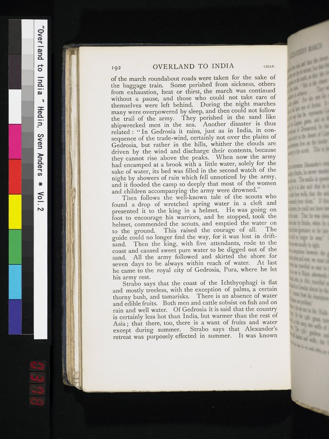 Overland to India : vol.2 / 378 ページ（カラー画像）