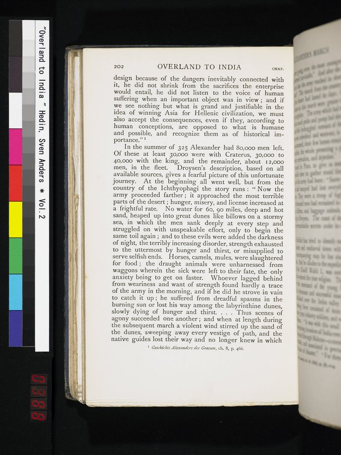 Overland to India : vol.2 / 388 ページ（カラー画像）
