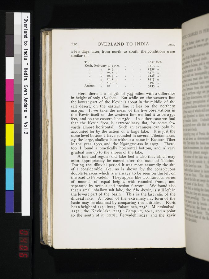 Overland to India : vol.2 / 406 ページ（カラー画像）