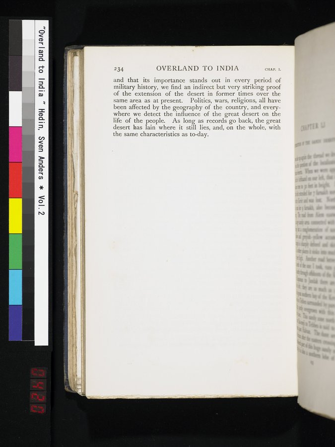 Overland to India : vol.2 / 420 ページ（カラー画像）