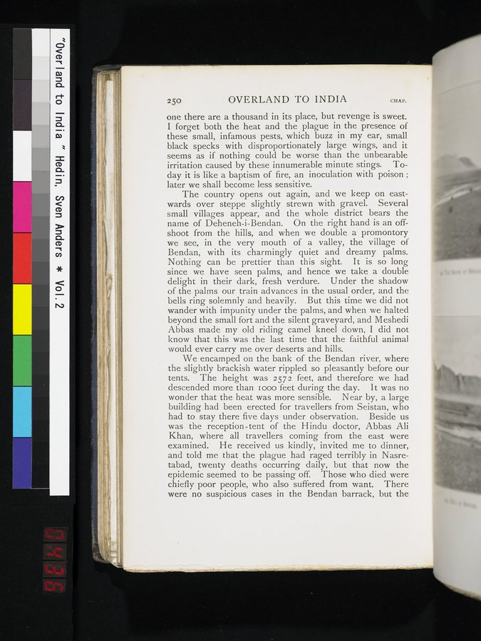 Overland to India : vol.2 / 436 ページ（カラー画像）
