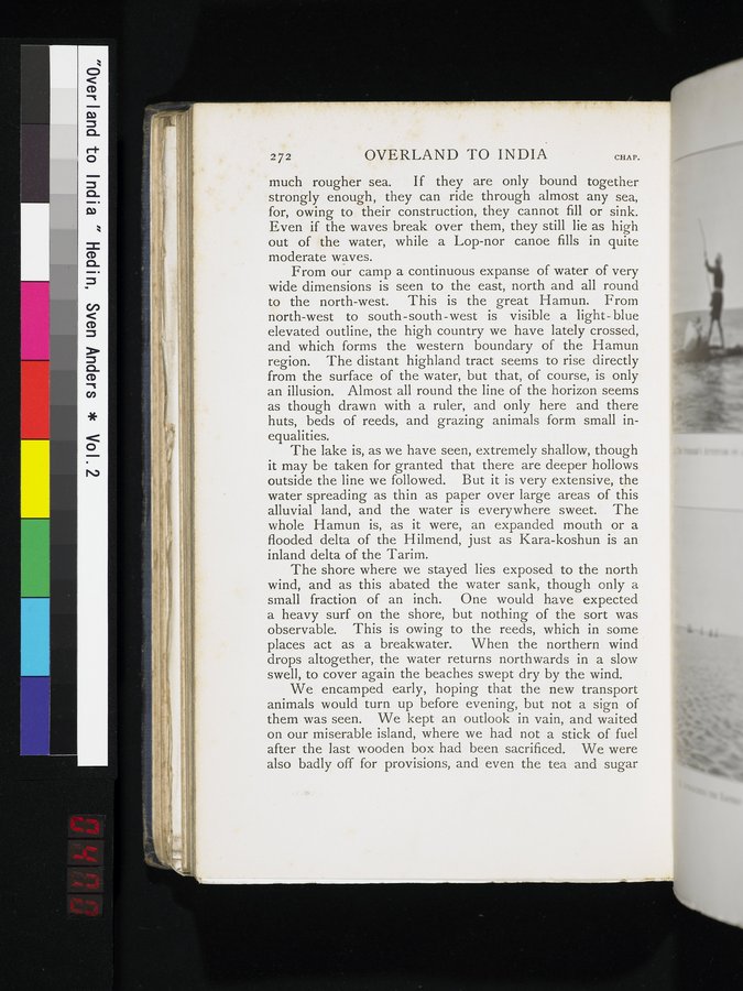 Overland to India : vol.2 / 470 ページ（カラー画像）