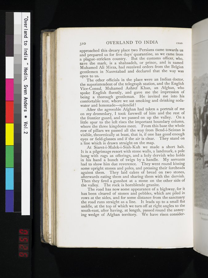 Overland to India : vol.2 / 526 ページ（カラー画像）