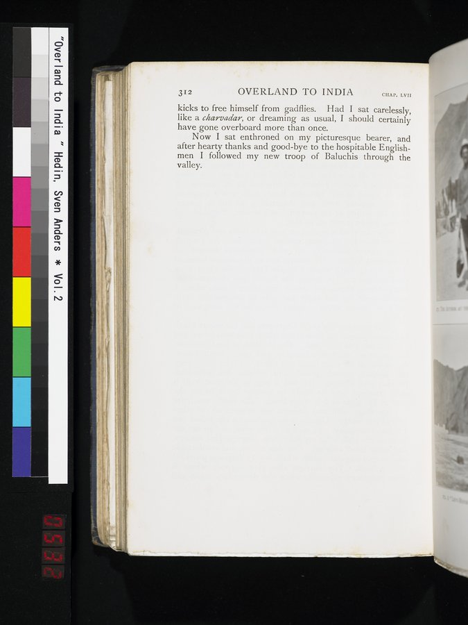 Overland to India : vol.2 / 532 ページ（カラー画像）
