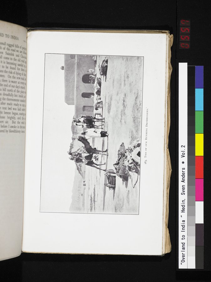 Overland to India : vol.2 / 557 ページ（カラー画像）