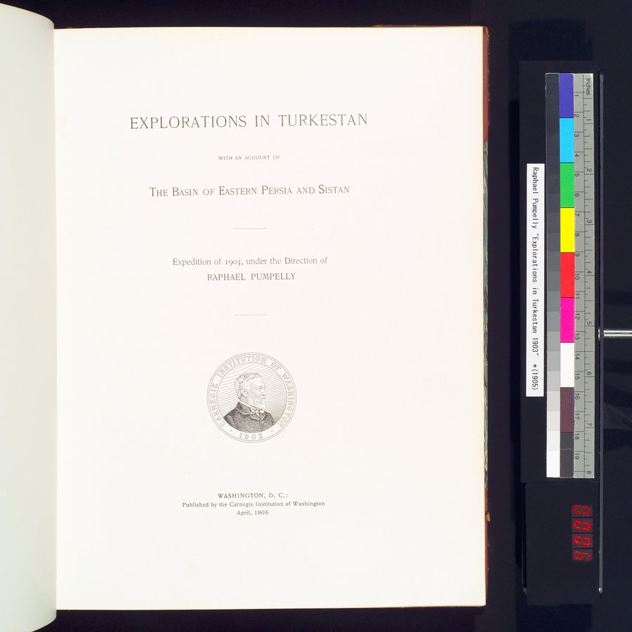 Explorations in Turkestan 1903 : vol.1 / 11 ページ（カラー画像）