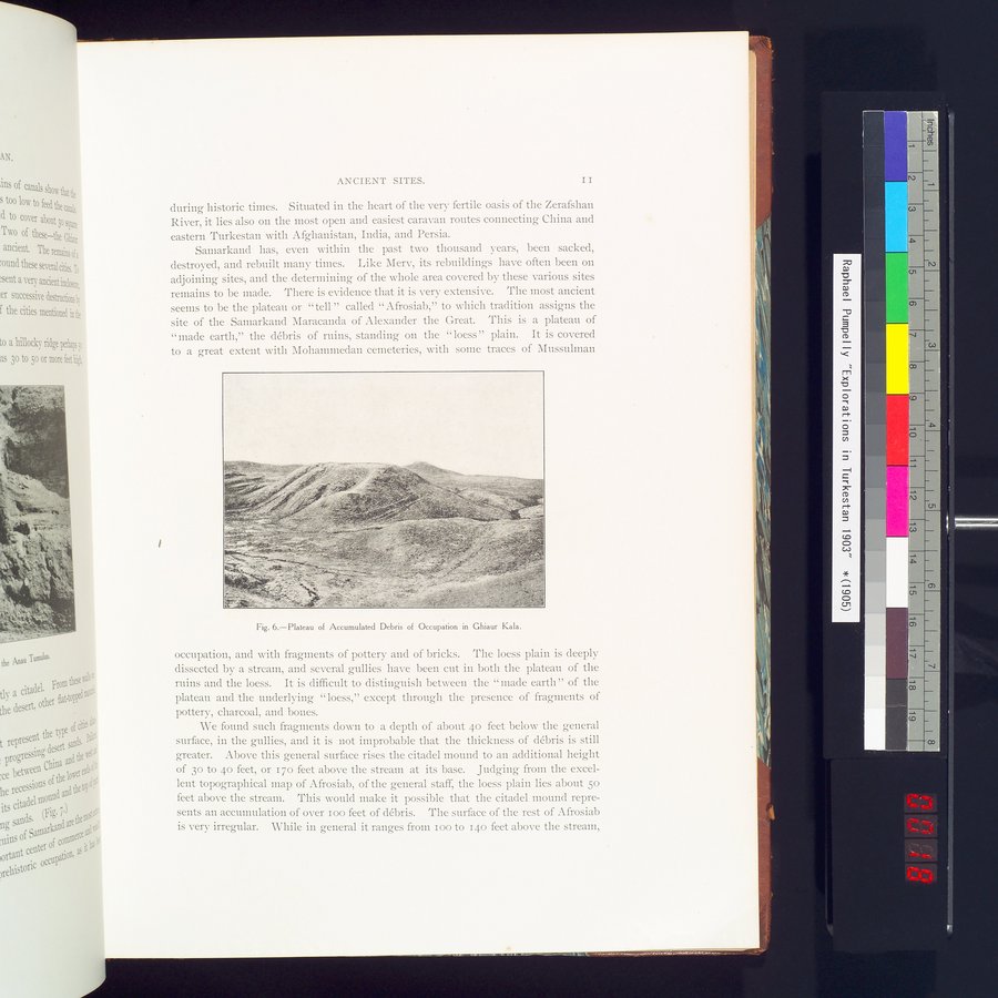 Explorations in Turkestan 1903 : vol.1 / 35 ページ（カラー画像）