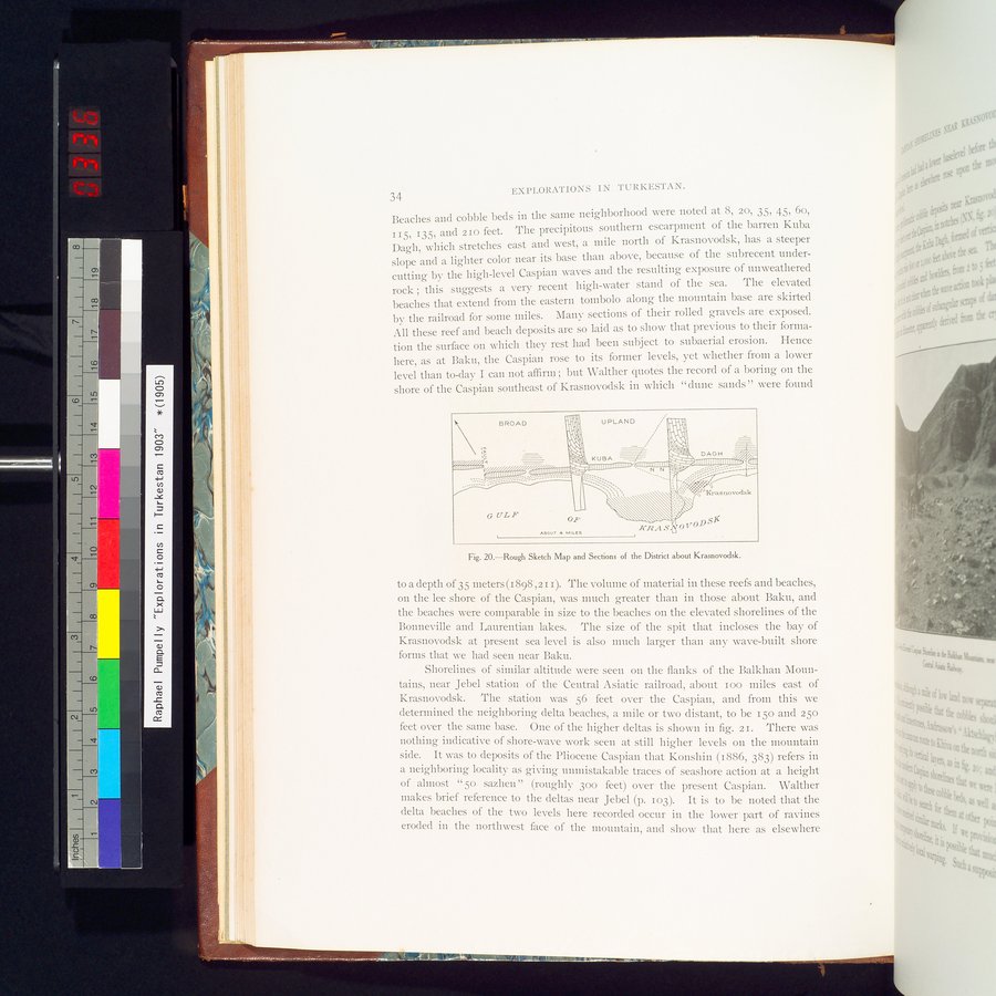 Explorations in Turkestan 1903 : vol.1 / 58 ページ（カラー画像）