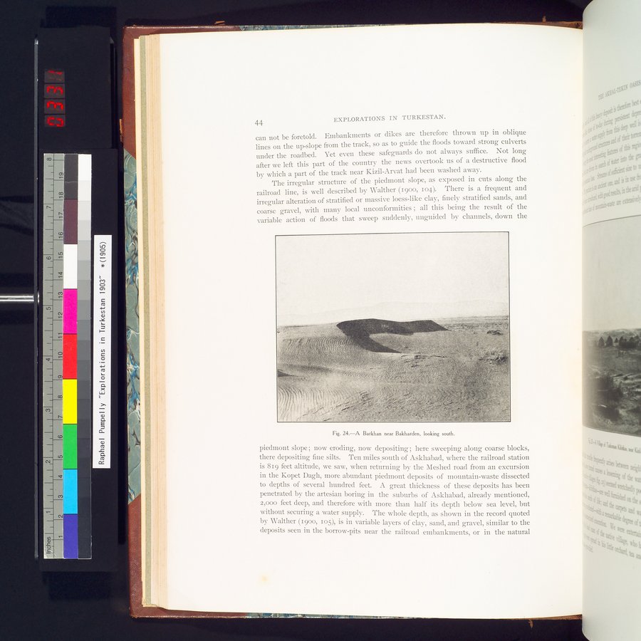 Explorations in Turkestan 1903 : vol.1 / 68 ページ（カラー画像）