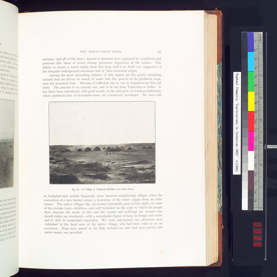 Explorations in Turkestan 1903 : vol.1 / 69 ページ（カラー画像）