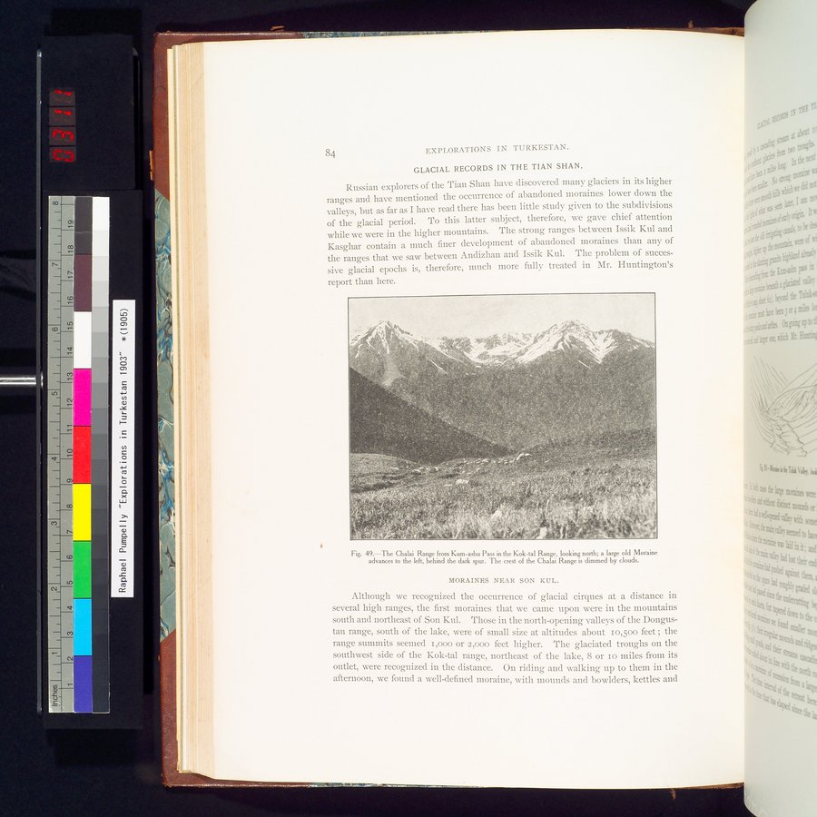 Explorations in Turkestan 1903 : vol.1 / 108 ページ（カラー画像）