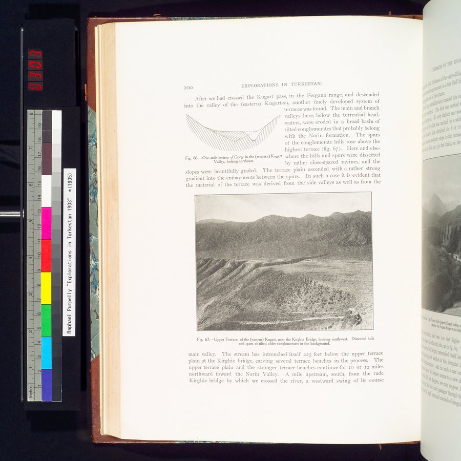 Explorations in Turkestan 1903 : vol.1 / 124 ページ（カラー画像）