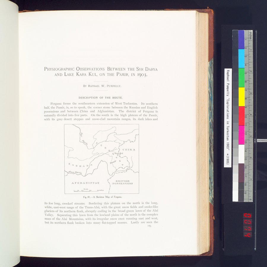 Explorations in Turkestan 1903 : vol.1 / Page 147 (Color Image)